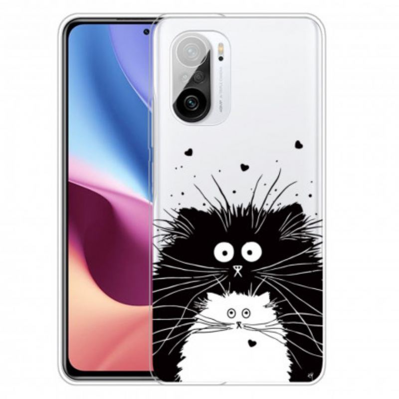 Coque Xiaomi Poco F3 / Xiaomi Mi 11i 5G Regarde les Chats