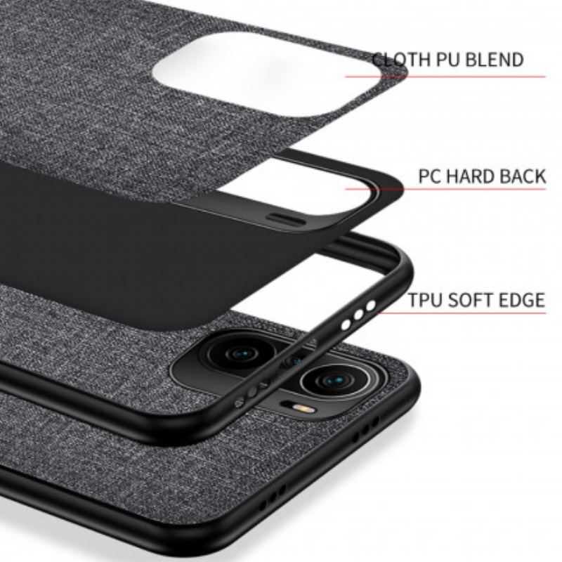 Coque Xiaomi Poco F3 / Xiaomi Mi 11i 5G Texture Tissu