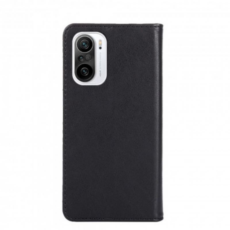 Flip Cover Poco F3 / Xiaomi Mi 11i 5G Style Cuir Rivet