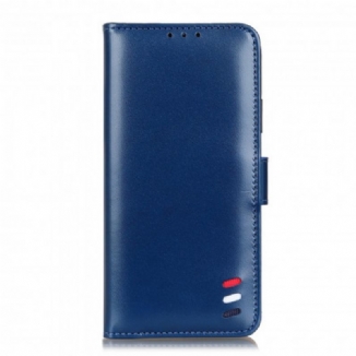 Housse Poco F3 / Xiaomi Mi 11i 5G Effet Cuir Tricolore