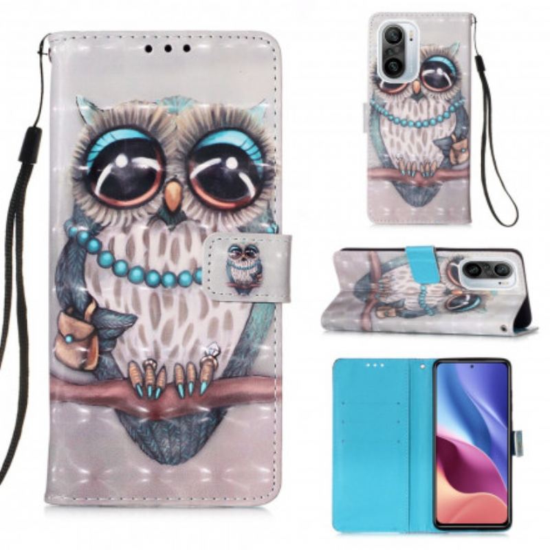 Housse Poco F3 / Xiaomi Mi 11i 5G Miss Hibou