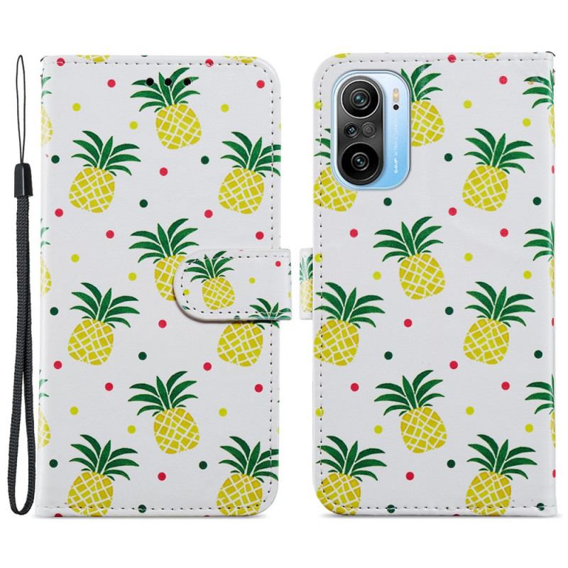 Housse Poco F3 / Xiaomi Mi 11i 5G Multiples Ananas