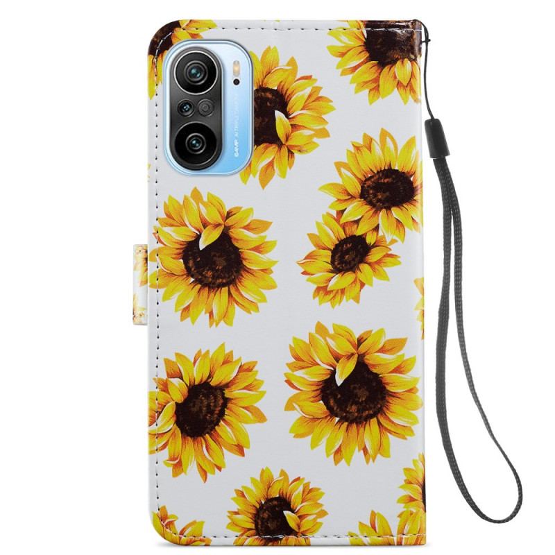 Housse Poco F3 / Xiaomi Mi 11i 5G Tournesols