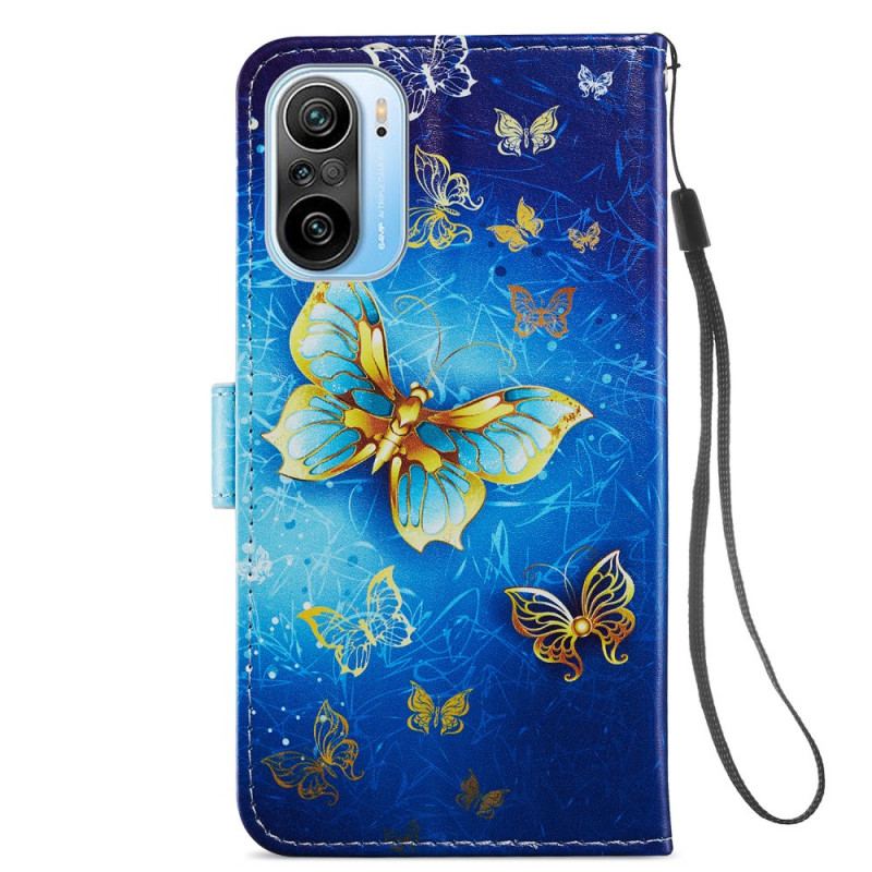 Housse Poco F3 / Xiaomi Mi 11i 5G Vol de Papillons