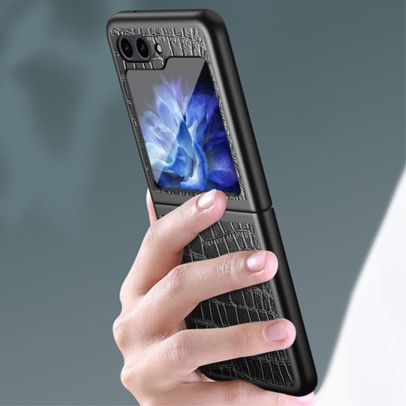 Coque Samsung Galaxy Z Flip 5 Style Croco