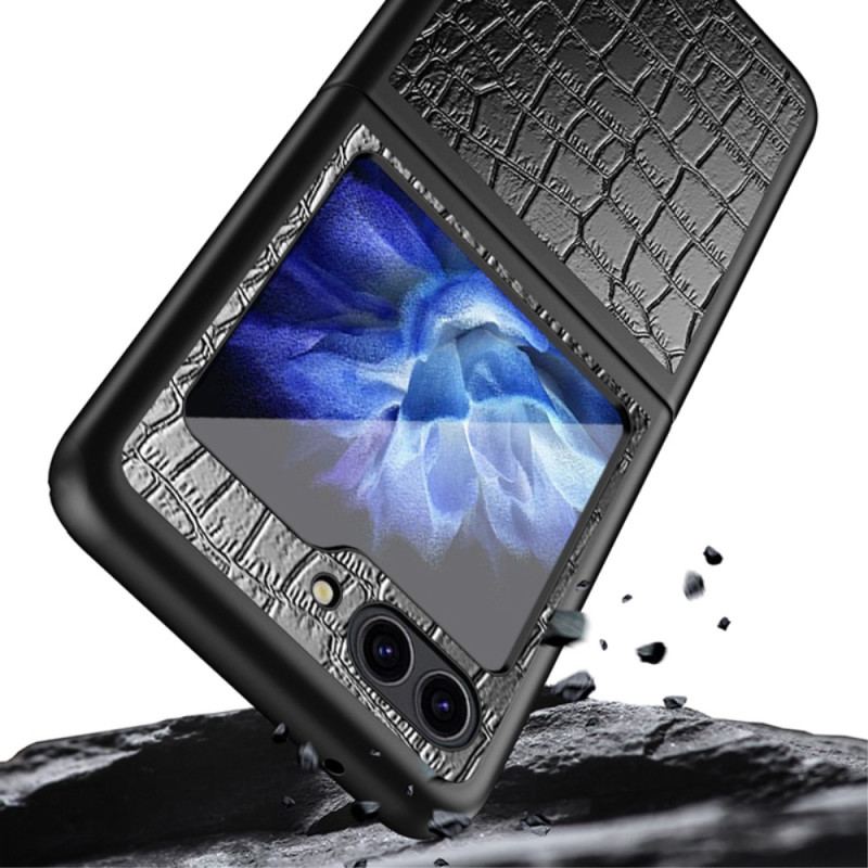 Coque Samsung Galaxy Z Flip 5 Style Croco