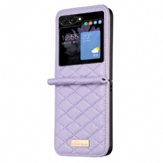 Coque Samsung Galaxy Z Flip 5 Style Matelassé Binfen Color