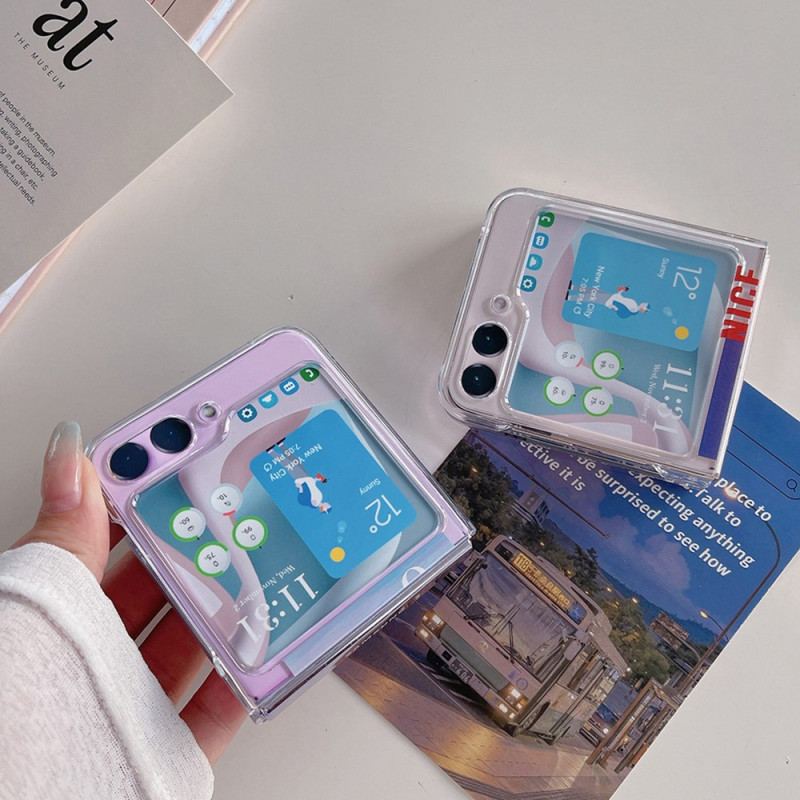 Coque Samsung Galaxy Z Flip 5 Transparente Destination