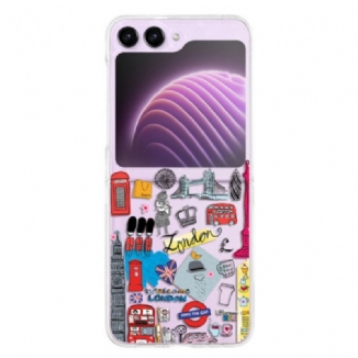 Coque Samsung Galaxy Z Flip 5 Transparente Londres