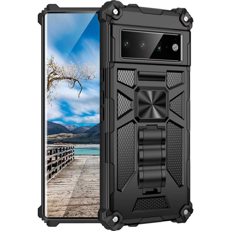 Coque Google Pixel 6 Pro Bicolore Support Amovible