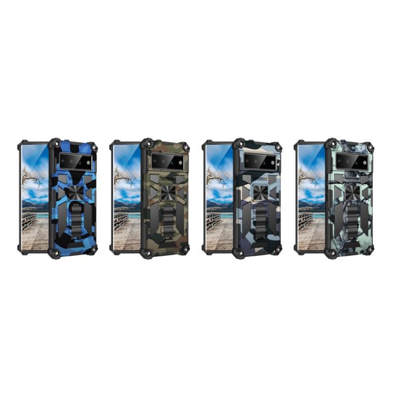 Coque Google Pixel 6 Pro Camouflage Support Amovible