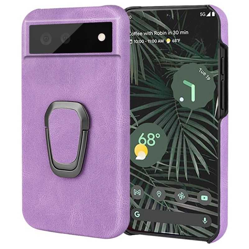 Coque Google Pixel 6 Pro Effet Cuir Élégance Anneau-Support New Colors