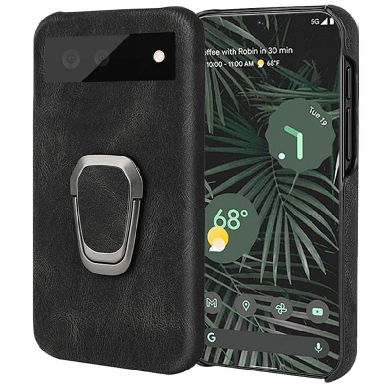 Coque Google Pixel 6 Pro Effet Cuir Élégance Anneau-Support New Colors