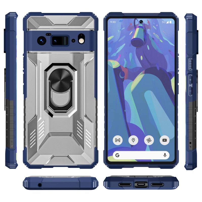 Coque Google Pixel 6 Pro Rugged Shield Anneau Support