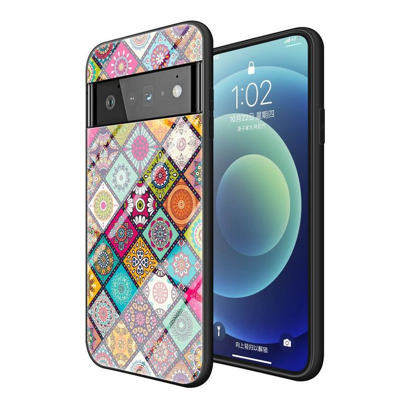 Coque Google Pixel 6 Pro Support Magnétique Patchwork