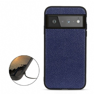 Coque Google Pixel 6 Pro Véritable Cuir Business