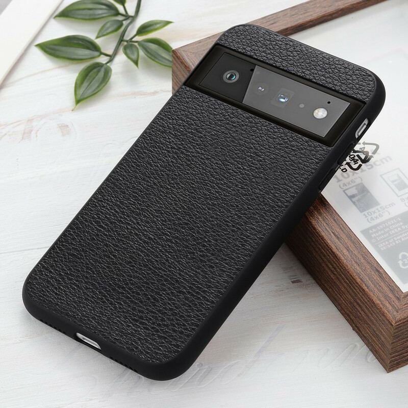 Coque Google Pixel 6 Pro Véritable Cuir Business