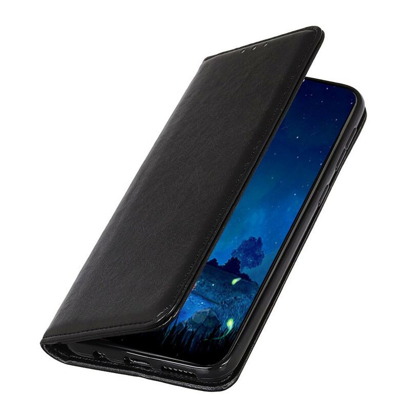 Flip Cover Google Pixel 6 Pro Cuir Fendu Texturé