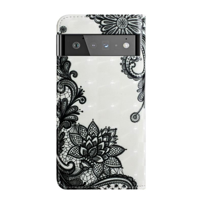 Housse Google Pixel 6 Pro Chic Dentelle