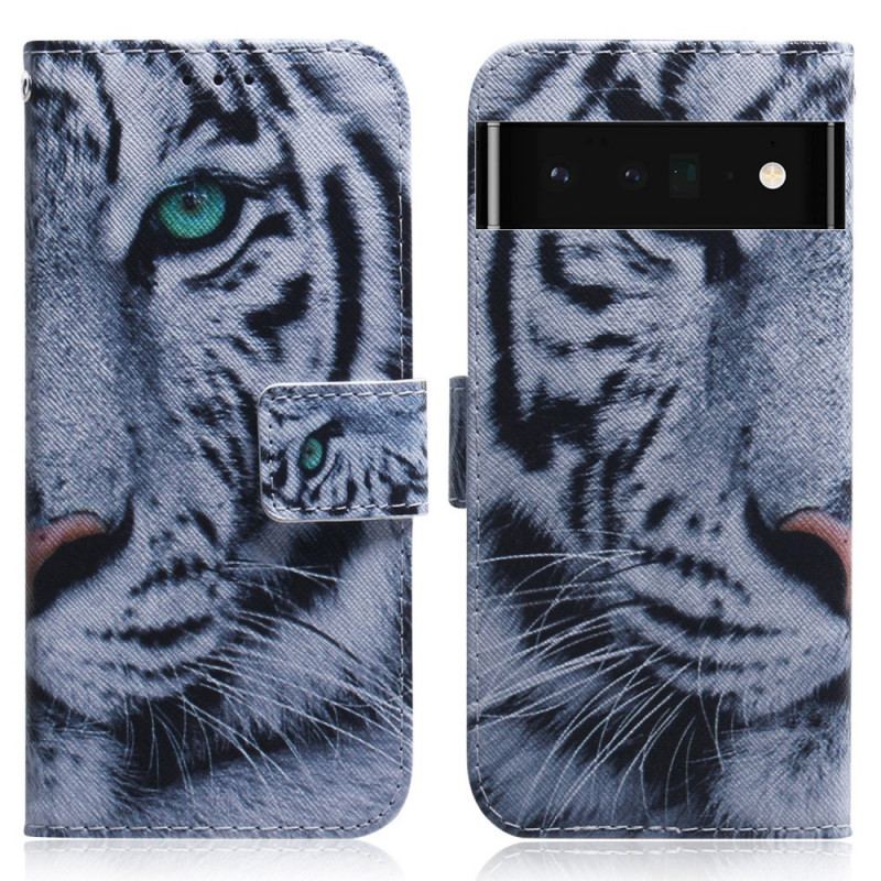 Housse Google Pixel 6 Pro Face de Tigre