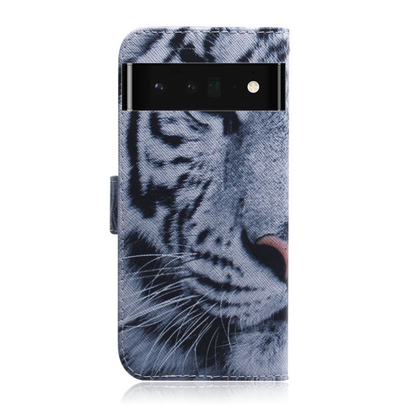 Housse Google Pixel 6 Pro Face de Tigre