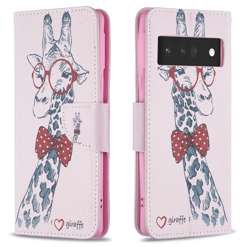 Housse Google Pixel 6 Pro Girafe Intello