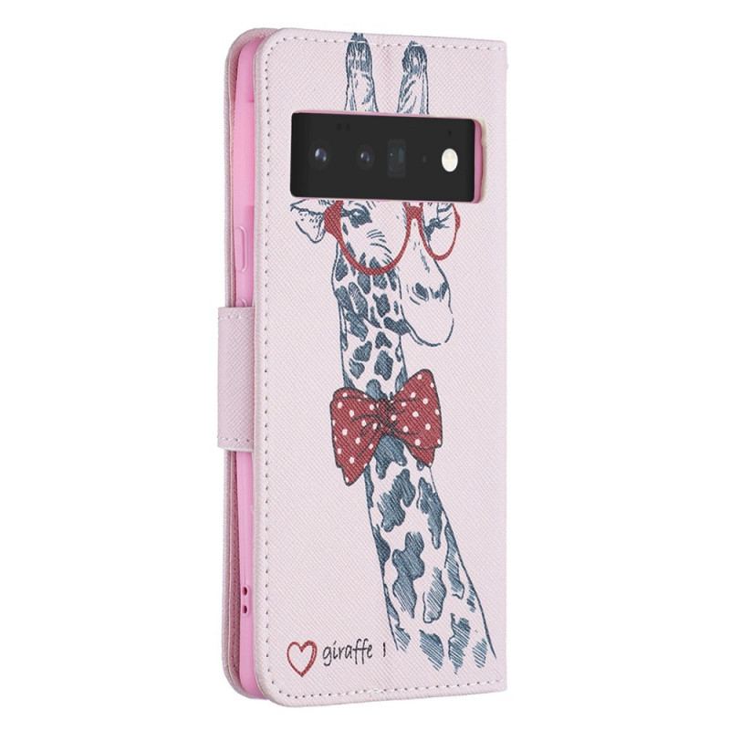 Housse Google Pixel 6 Pro Girafe Intello