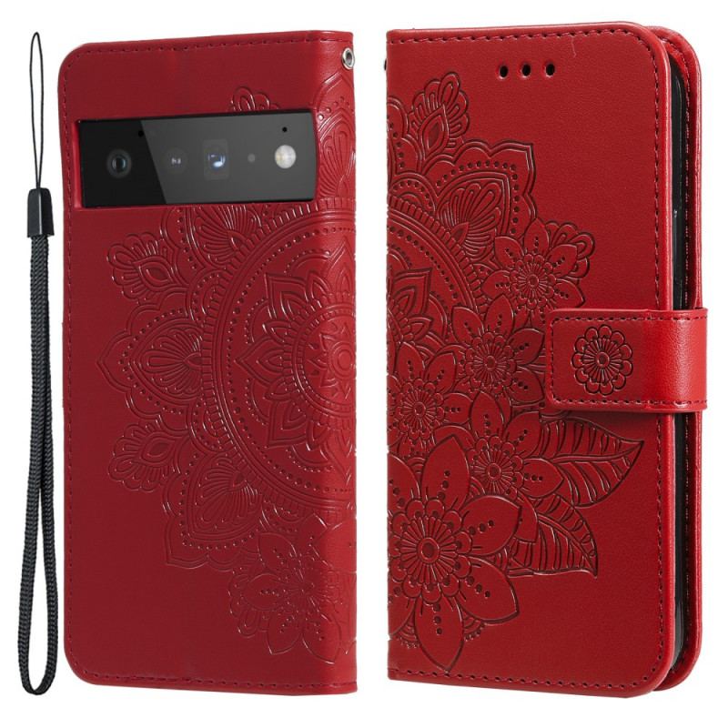 Housse Google Pixel 6 Pro Mandala de Fleurs