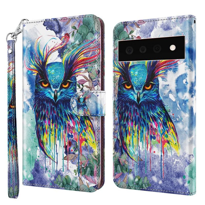 Housse Google Pixel 6 Pro Oiseau Aquarelle