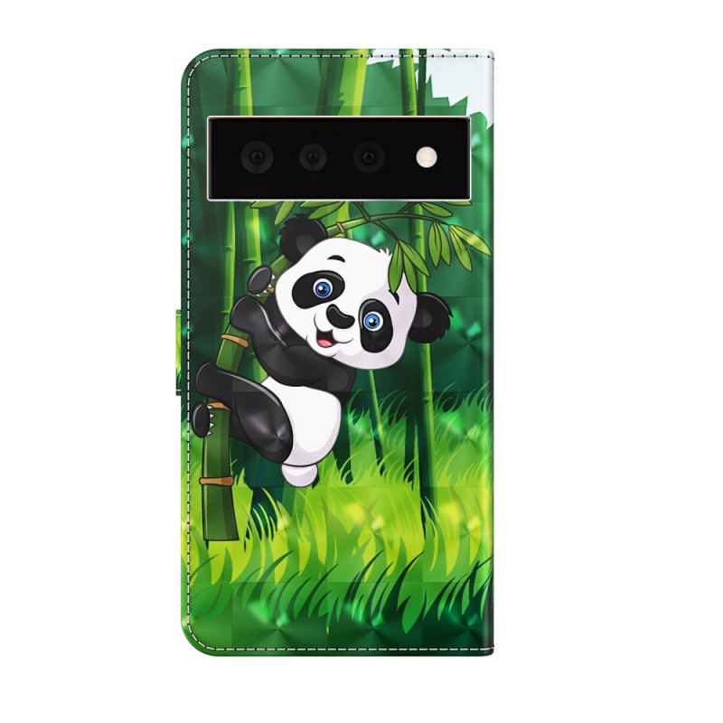 Housse Google Pixel 6 Pro Panda et Bambou