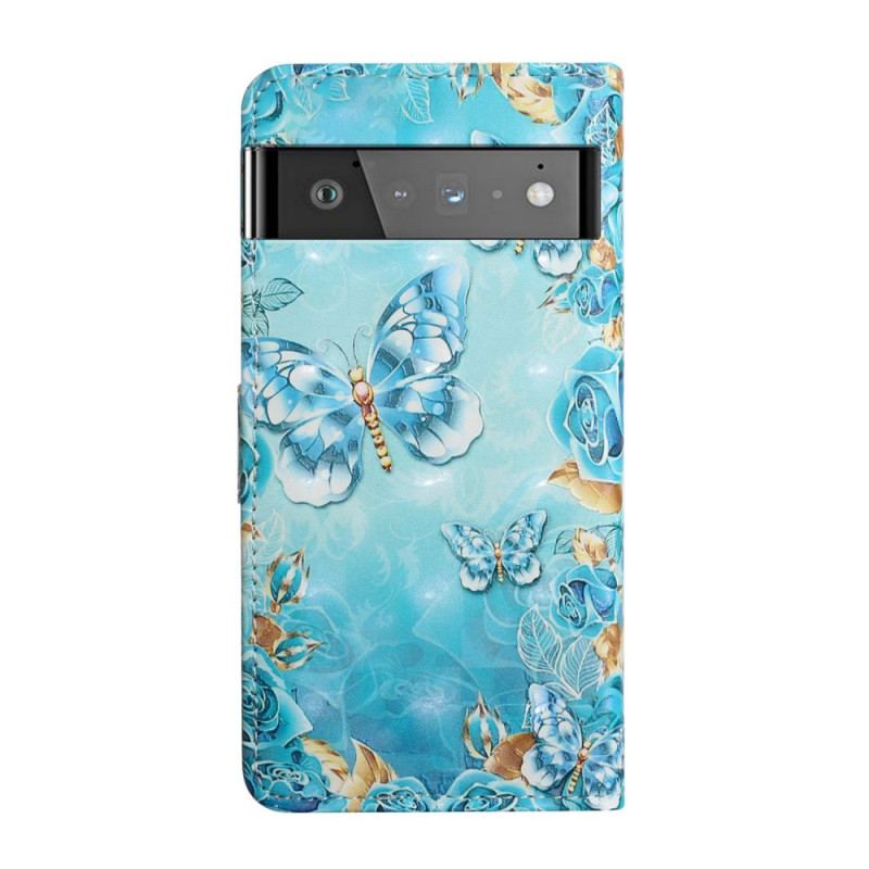 Housse Google Pixel 6 Pro Papillons des Glaces