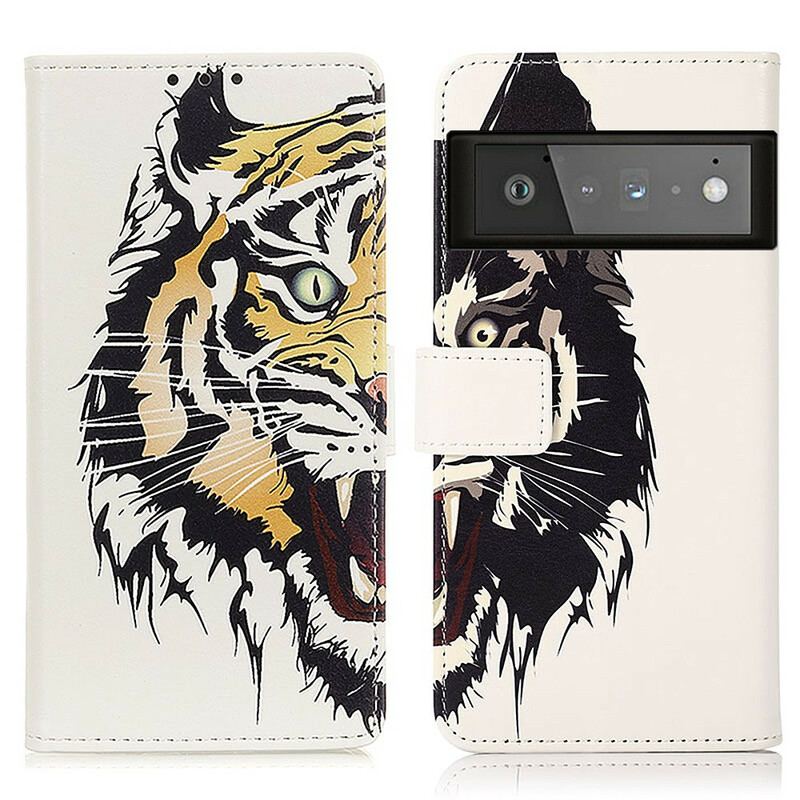 Housse Google Pixel 6 Pro Tigre Féroce