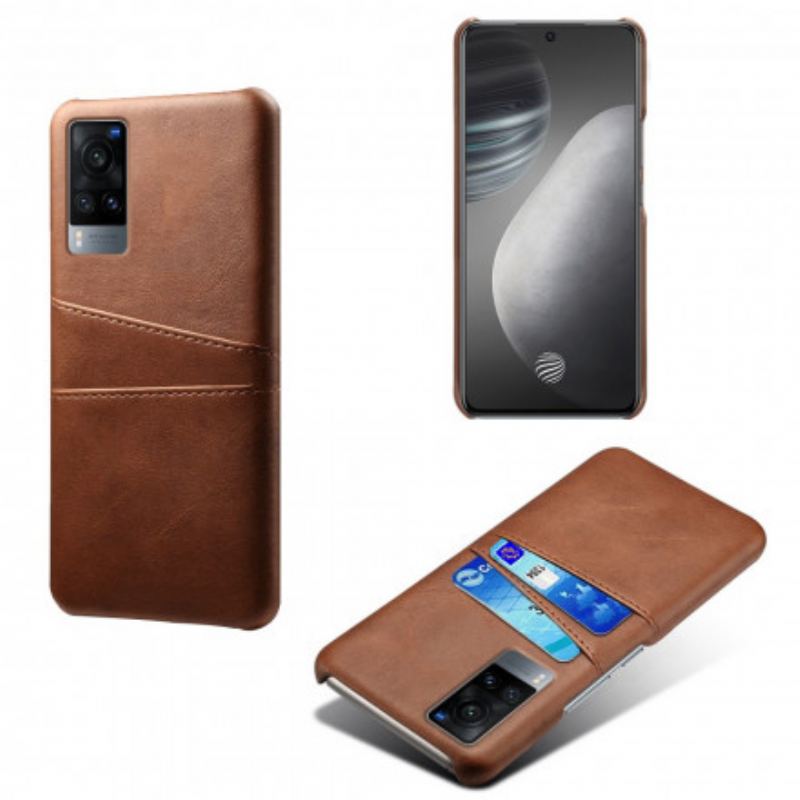 Coque Vivo X60 Double Porte Cartes KSQ