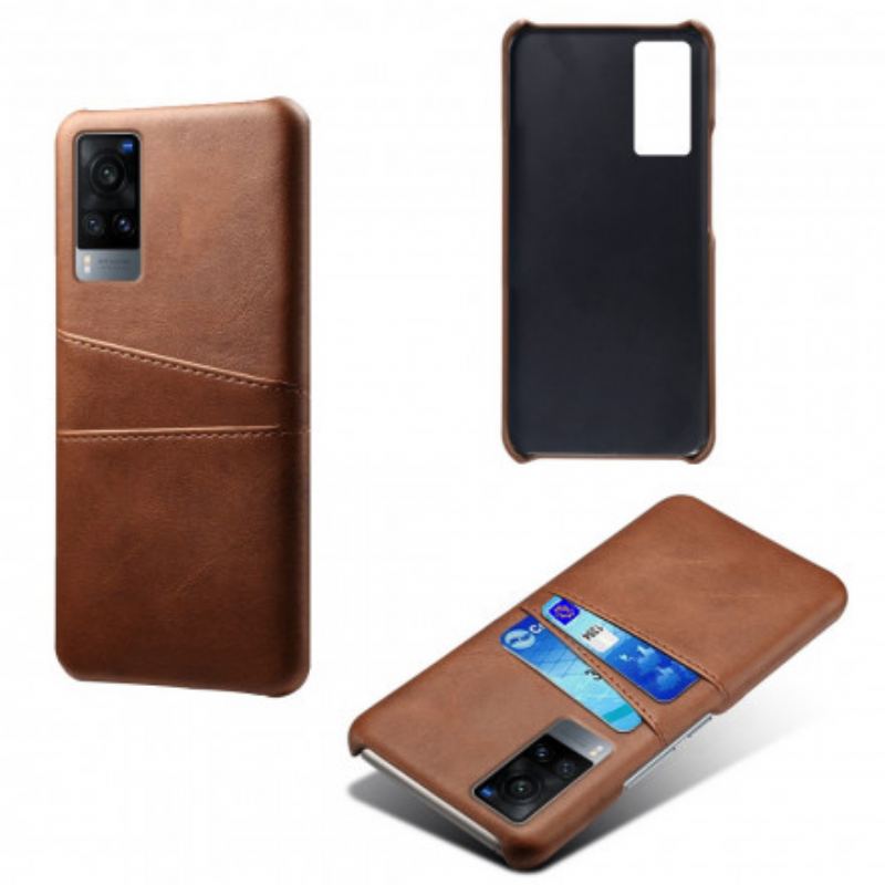 Coque Vivo X60 Double Porte Cartes KSQ