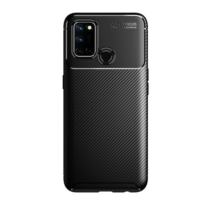 Coque Realme 7i Flexible Texture Fibre Carbone