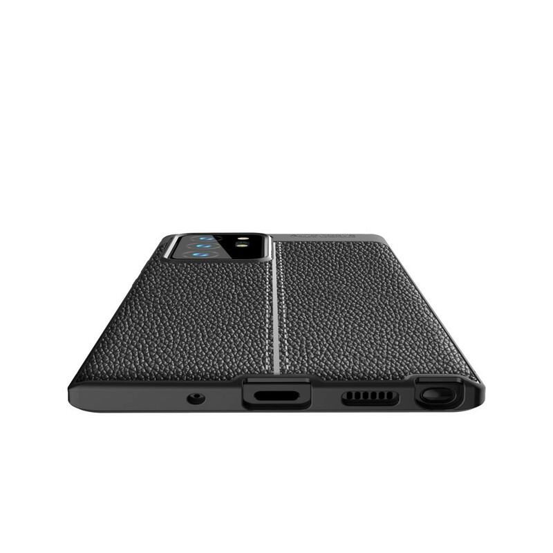 Coque Samsung Galaxy Note 20 Ultra Flexible Texture Fibre Carbone