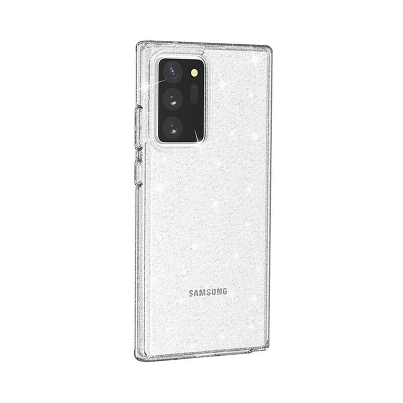 Coque Samsung Galaxy Note 20 Ultra Poudre de Paillettes