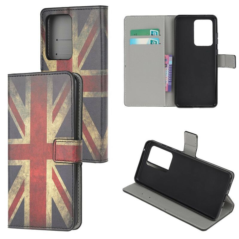 Housse Samsung Galaxy Note 20 Ultra Drapeau Angleterre