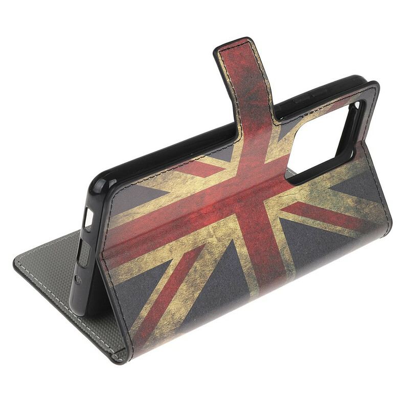 Housse Samsung Galaxy Note 20 Ultra Drapeau Angleterre