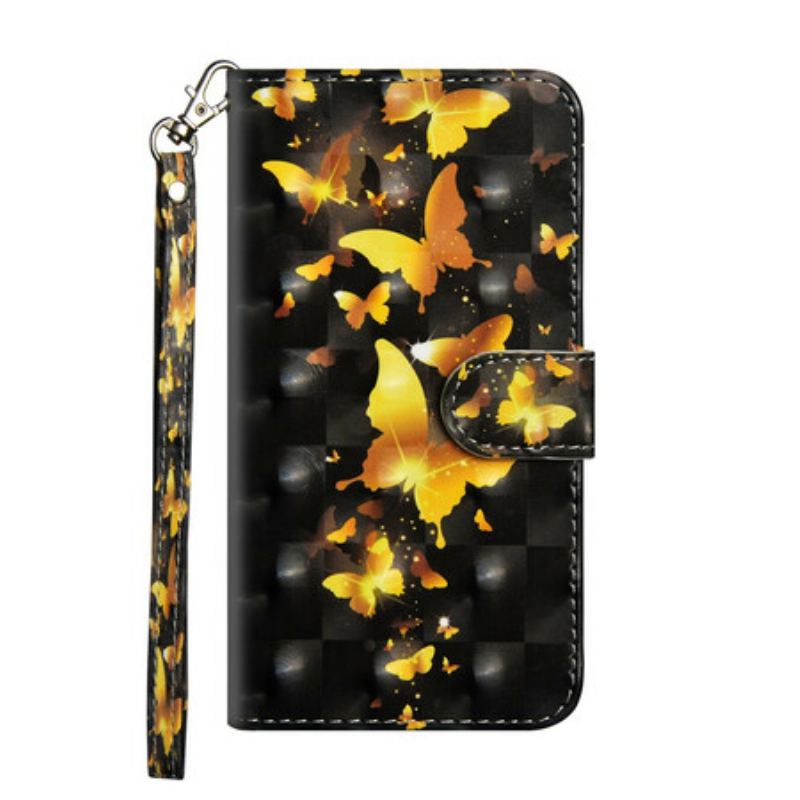 Housse Samsung Galaxy Note 20 Ultra Papillons Jaunes