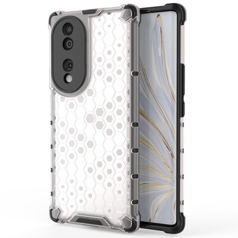 Coque Honor 70 Style Nid d'Abeille