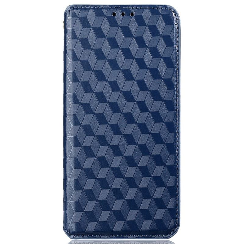 Flip Cover Honor 70 Cubes 3D