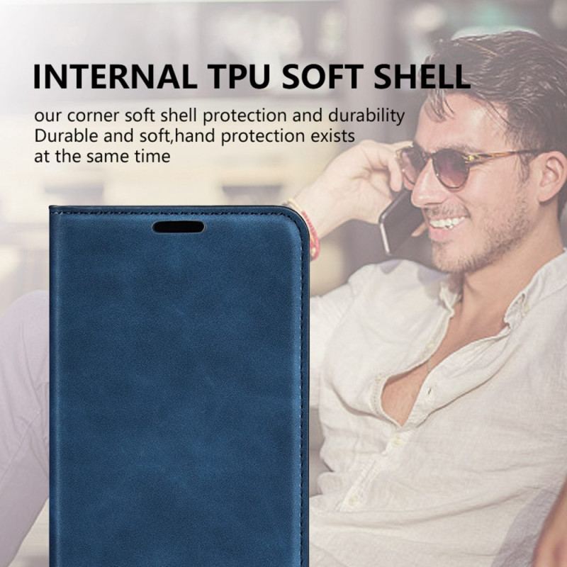 Flip Cover Honor 70 Skin-Touch Douceur