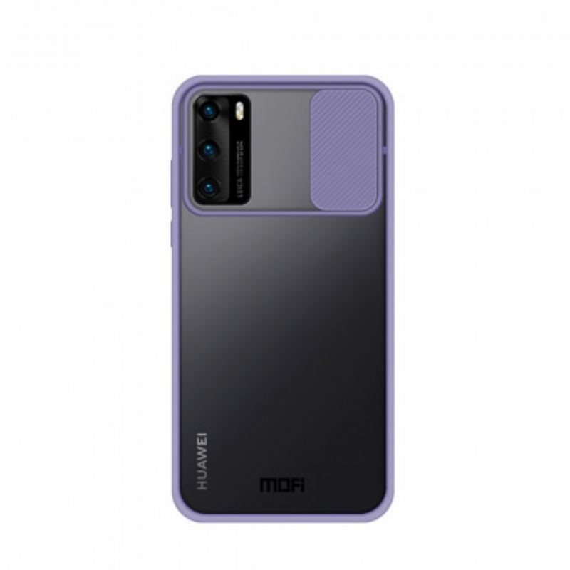 Coque Huawei P40 CamShield Rebords Colorés MOFI