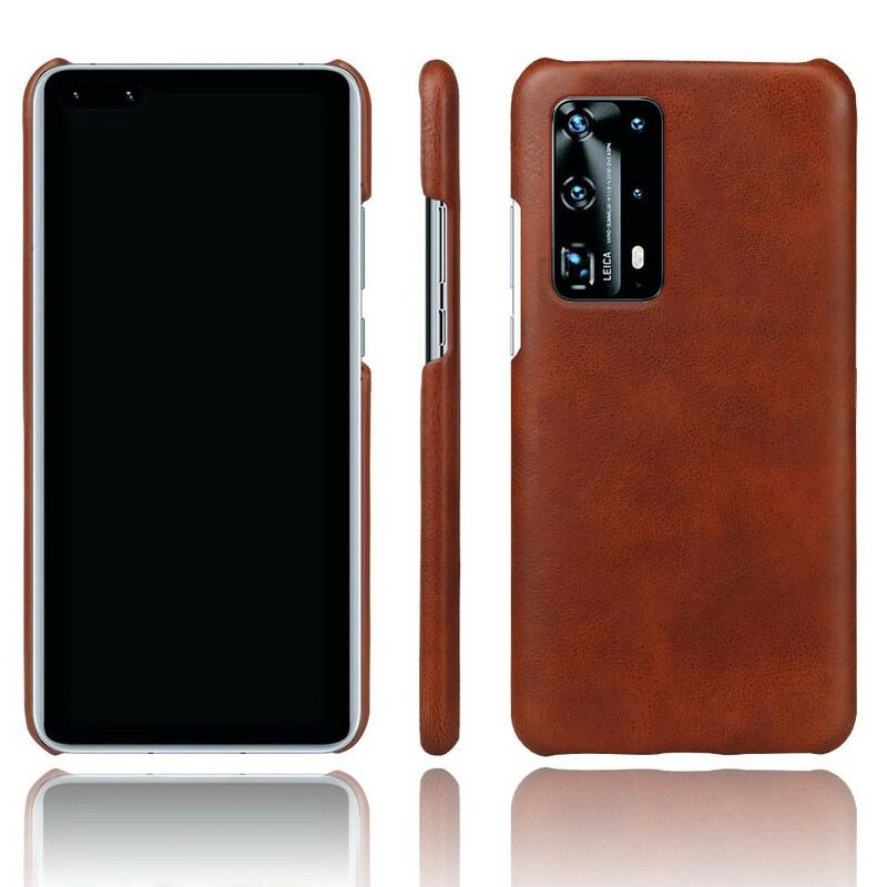 Coque Huawei P40 Effet Cuir KSQ