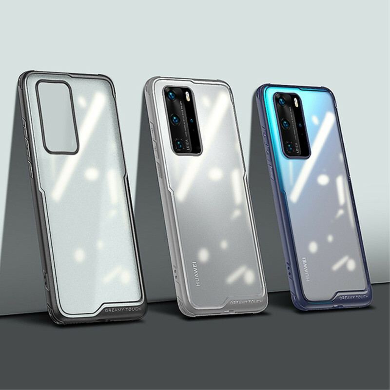 Coque Huawei P40 LEEU Hybride Rebords Biseautés