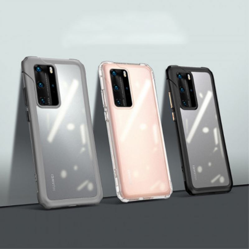 Coque Huawei P40 Transparente Mat LEEU Design