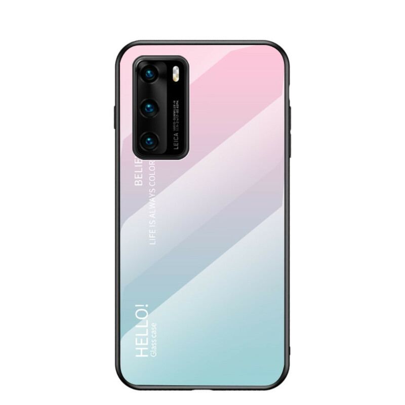 Coque Huawei P40 Verre Trempé Hello