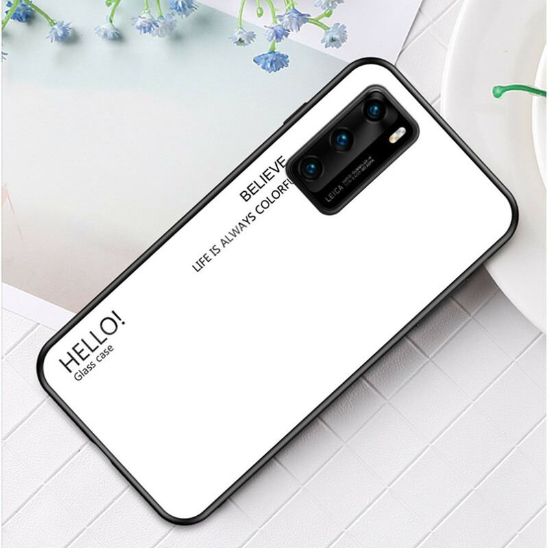 Coque Huawei P40 Verre Trempé Hello