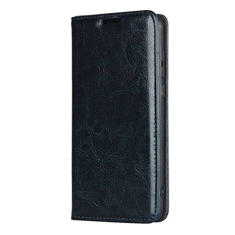 Flip Cover Huawei P40 Cuir Véritable